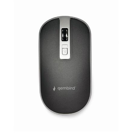 Gembird | Wireless Optical mouse | MUSW-4B-06-BG | Optical mouse | USB | Black