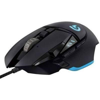 LOGITECH OPTICAL USB MOUSE G502 BLACK 910-005470