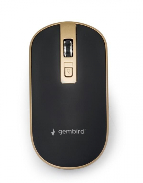 SE USB OPTICAL WRL BLACK/GOLD MUSW-4B-06-BG GEMBIRD