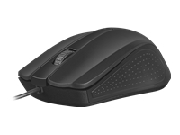 NATEC Optical mouse Snipe 1200DPI 1.8m black