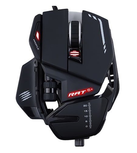 Mad Catz R.A.T. 6+ mouse Right-hand USB Type-A Optical 12000 DPI GAMSAMMYS0005