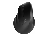 NATEC Vertical mouse Crake 2 2400DPI wireless Bluetooth 5.0+2.4Ghz left handed black