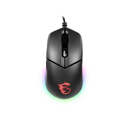 MSI Clutch GM11 Gaming Mouse, Wired, Black | MSI | Clutch GM11 | Optical | Gaming Mouse | Black | Yes Clutch GM11