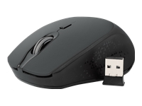 NATEC Osprey wireless mouse Bluetooth+2.4GHz 1600DPI black-gray