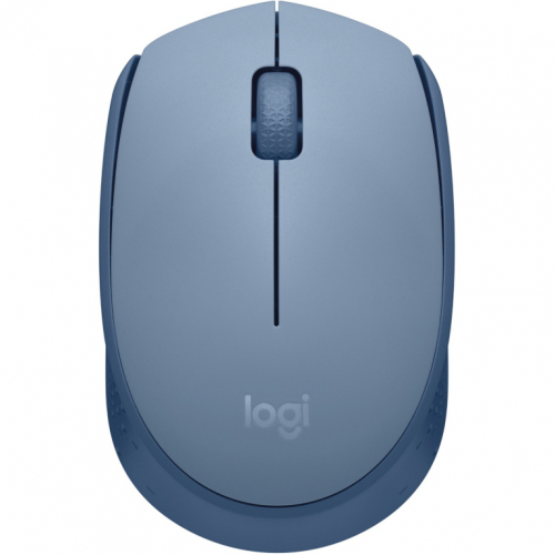 Logitech M171 Mouse right and left-handed optical 3 buttons wireless 2.4 GHz USB wireless receiver blue/grey 340278