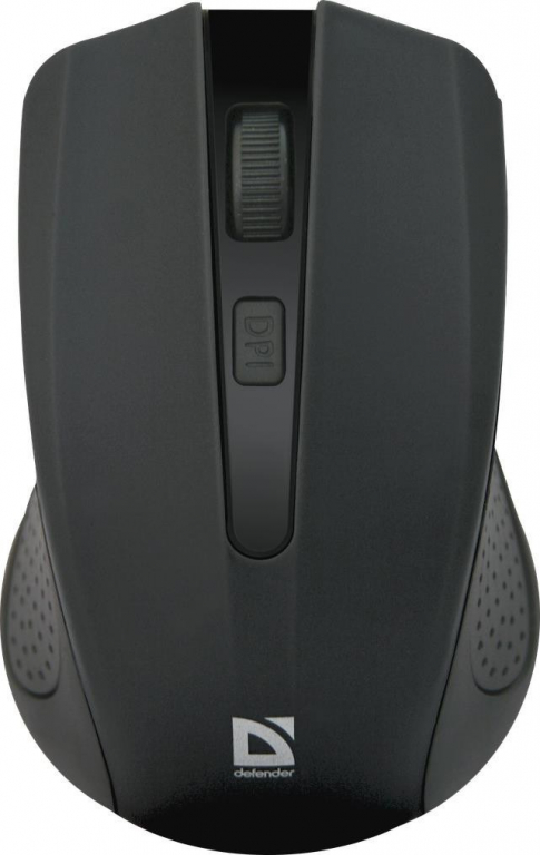 MOUSE DEFENDER ACCURA MM-935 RF BLACK OPTICAL 1600DPI 4P