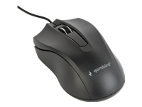 GEMBIRD MUS-3B-01 Gembird optical mouse MUS-3B-01, 1000 DPI, USB, Black, 1.35m cable length