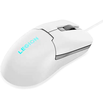 Lenovo | RGB Gaming Mouse | Legion M300s | Gaming Mouse | Wired via USB 2.0 | Glacier White