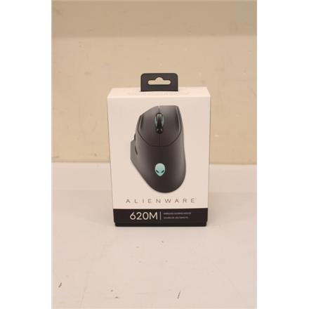 Taastatud. Dell Alienware Wireless Gaming Mouse - AW620M (Dark Side of the Moon) | Dell | Gaming Mouse | AW620M | Wired/Wireless | Alienware Wireless Gaming Mouse | Dark Side of the Moon | USED, SCRATCHES ON BACK