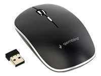 GEMBIRD MUSW-4B-01 Gembird Wireless optical mouse MUSW-4B-01, 1600 DPI, nano USB, black