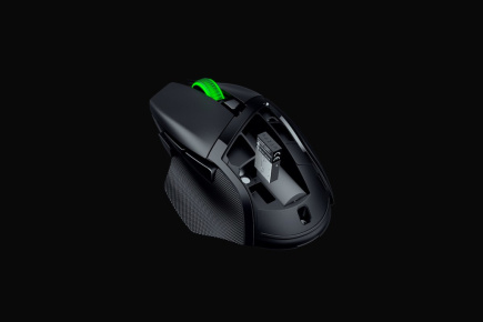 Razer Basilisk V3 X HyperSpeed Wireless Gaming mouse, Bluetooth, Optical 18000 DPI, Black
