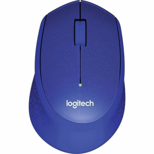 Logitech M330 Silent Plus, vaikne, sinine - Juhtmevaba laser/optiline hiir / 910-004910