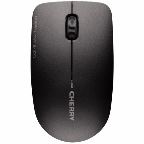 Cherry Mouse MW 2400 black - optisch - 3 Tasten - Wireless