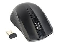 GEMBIRD MUSW-4B-04 Gembird Wireless optical mouse MUSW-4B-04, 1600 DPI, nano USB, black