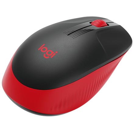 Logitech | Full size Mouse | M190 | Wireless | USB | Red