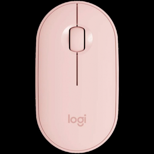 LOGITECH M350S Pebble 2 Bluetooth Mouse - TONAL ROSE