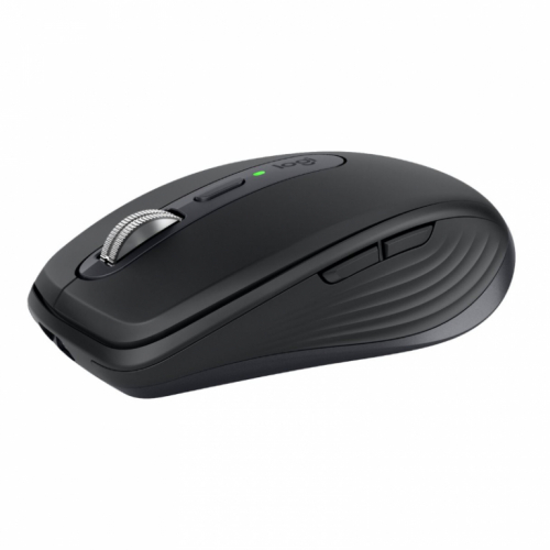  Logitech MX Anywhere 3S Mouse - RF Wireless + Bluetooth, Laser, 8000 DPI, Graphite