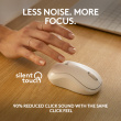Logitech Mouse 910-007120 / ZM240W White