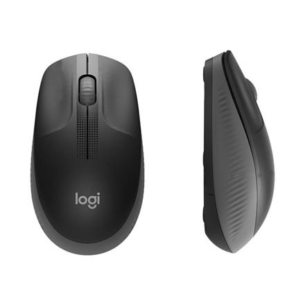 Logitech | Full size Mouse | M190 | Wireless | USB | Charcoal