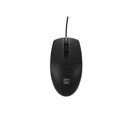 Natec | Mouse | Ruff Plus | Wired | Black