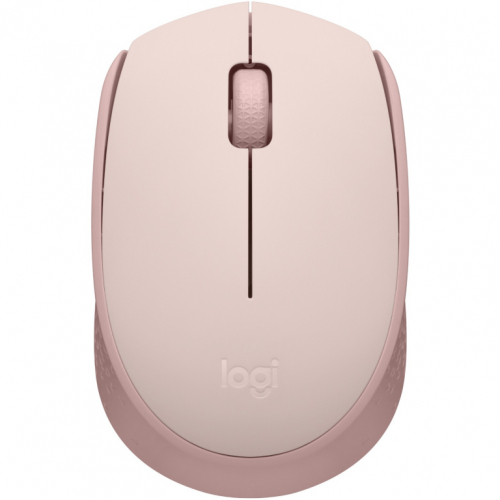 Logitech M171 Mouse right and left-handed optical 3 buttons wireless 2.4 GHz USB wireless receiver pink 340280