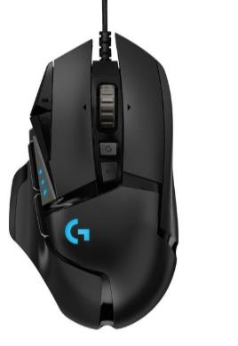 SE USB OPTICAL G502 HERO/BLACK 910-005471 LOGITECH