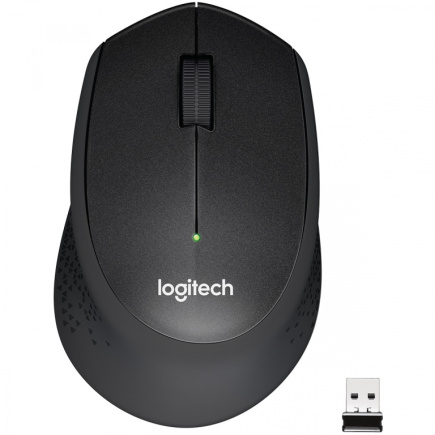 Logitech M330 SILENT PLUS wireless black