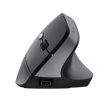 Trust Bayo II - Vertical mouse - ergonomic - right-handed - optical - 6 buttons - wireless - 2.4 GHz - USB wireless receiver - black 