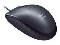 LOGITECH M90 Mouse right and left-handed optical wired USB Normal Size Mouse