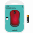 Logitech M185 Wireless red