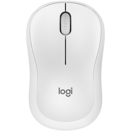 Logitech M240 Silent Mouse right and left-handed optical 3 buttons wireless Bluetooth off-white 341918