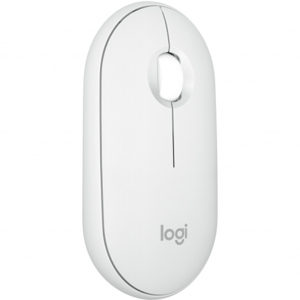 Logitech Pebble M350s Wireless Tonal White