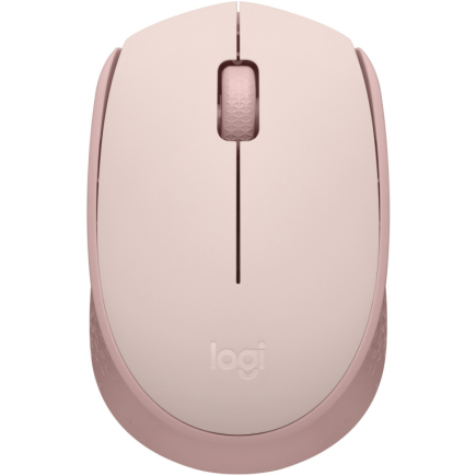 Logitech M171 Mouse right and left-handed optical 3 buttons wireless 2.4 GHz USB wireless receiver pink 340280
