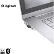 Logitech Signature M650 for Business Mouse wireless Bluetooth 2.4 GHz Bolt USB receiver off-white