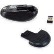 Equip Optische Maus kabellos USB Komfort R+L schwarz