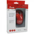 Equip Optische Maus kabellos USB Komfort R+L rot