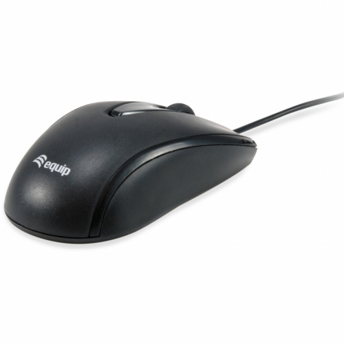 Equip Optische Maus USB-C Komp. Rechts-Linkshänder 1.5m sw