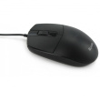 Equip Optische Maus USB-A Silent Rechts-Linkshänder 1.5m sw