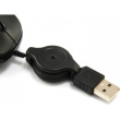 Equip Optische Maus USB Travel Rechts-Linkshänder 0.8m sw