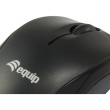 Equip Optische Maus USB Travel Rechts-Linkshänder 0.8m sw