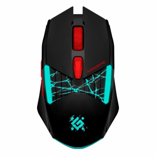 MOUSE DEFENDER GM-126 TISA RF+BT OPTIC 1600dpi 6P BLACK