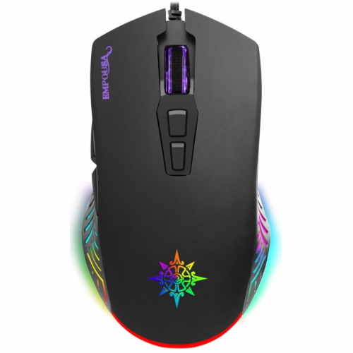 INCA Gaming Maus IMG-309 7200 DPI. RGB. 7 Tasten. USB. SW retail