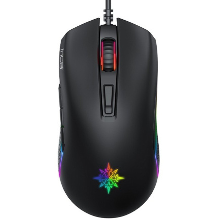 INCA Gaming Maus IMG-GT14 3600 DPI. RGB. 7 Tasten. USB. SW retail