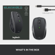 Logitech MX Anywhere 2S - Mouse - laser - 7 buttons - wireless - Bluetooth 4.0 LE - graphite 