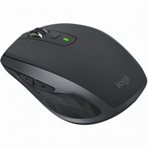 Logitech MX Anywhere 2S - Mouse - laser - 7 buttons - wireless - Bluetooth 4.0 LE - graphite 