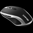 CANYON mouse MW-19  Wireless Charge Black Silver
