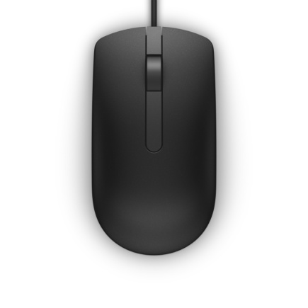 Dell Optical Mouse-MS116 - Black