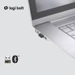 Logitech Lift for Business Vertical mouse ergonomic 6 buttons wireless Bluetooth 2.4 GHz Bolt USB receiver off-white