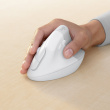 Logitech Lift for Business Vertical mouse ergonomic 6 buttons wireless Bluetooth 2.4 GHz Bolt USB receiver off-white