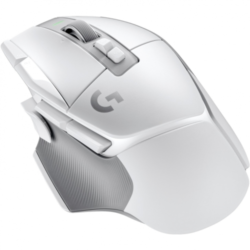 Logitech G G502 X LIGHTSPEED Mouse optical 8 buttons wireless 2.4 GHz USB MAU Logitech LIGHTSPEED receiver white
